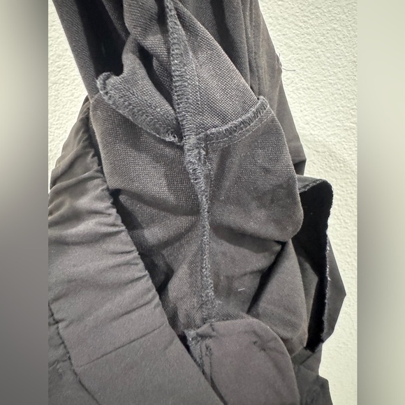 FigsPro Black Skinny Zip Fly Trouser Pants Size Medium - Picture 13 of 16